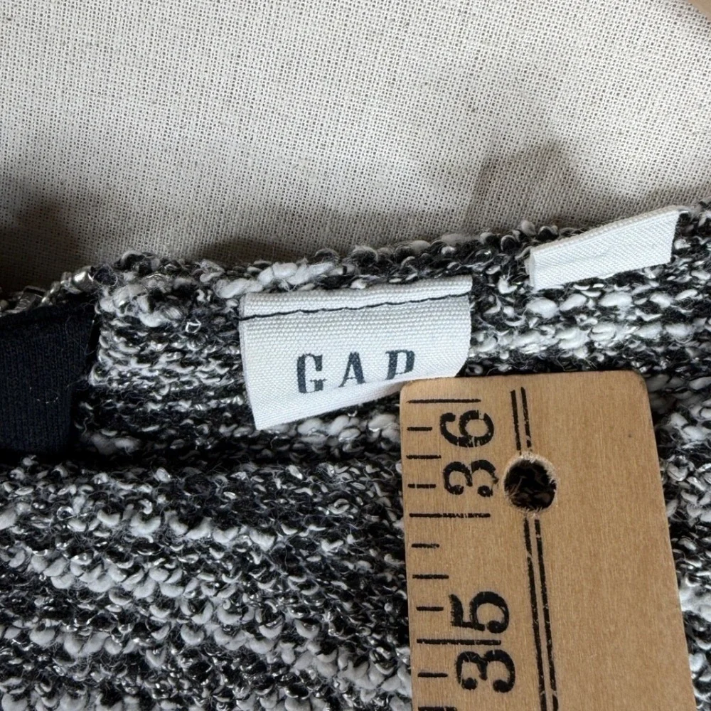 Gap Sleeveless Tweed Dress size 6‎ Black/White